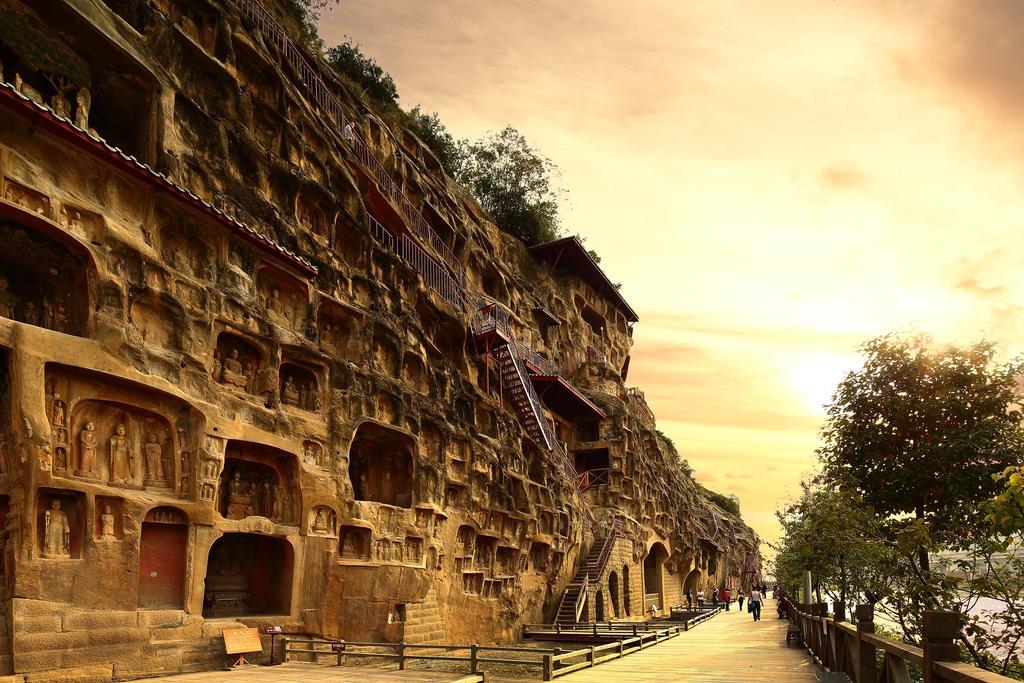 Wanda Realm Guangyuan Hotel Bagian luar foto