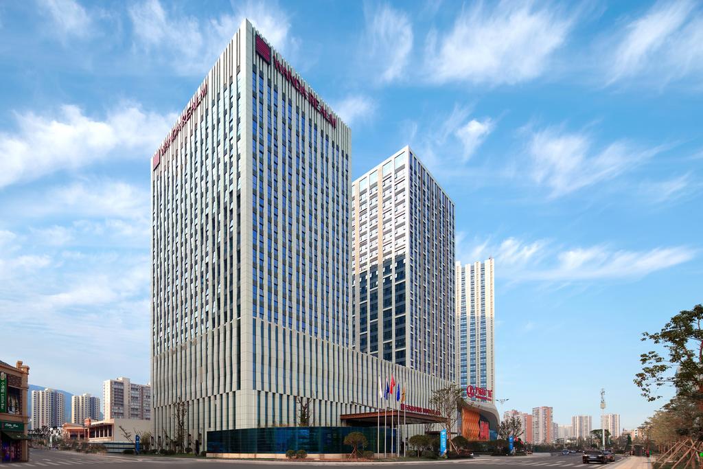 Wanda Realm Guangyuan Hotel Bagian luar foto