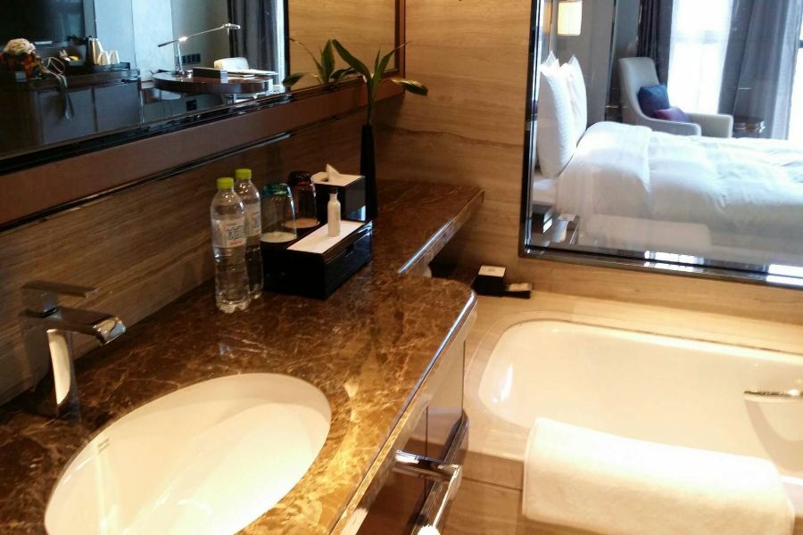 Wanda Realm Guangyuan Hotel Bagian luar foto